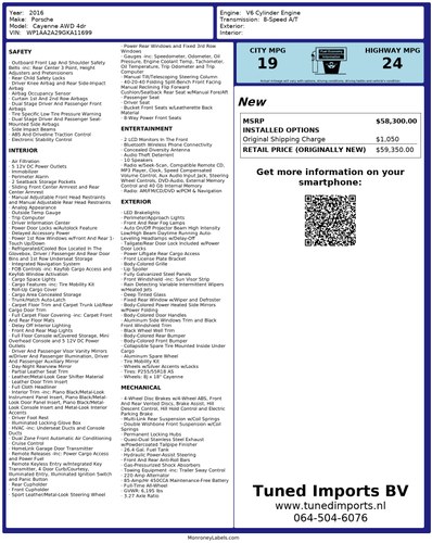 2016 Porsche Cayenne SUV 3,6L V6 à vendre (picture 97 of 99)