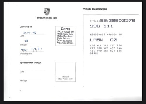 2003 Porsche 996 911 Carrera 2 Lux 3.6L Tiptronic En venta (imagen 120 de 122)