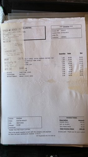 1963 Austin Healey 3000 MK11A BJ7 In vendita (immagine 103 di 227)