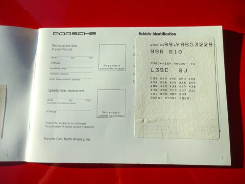 2000 Porsche 996 (911) Carrera 4 Convertible 3.4L En venta (imagen 88 de 89)