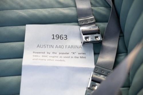 1963 Austin A40 Farina Te koop (foto 89 van 90)