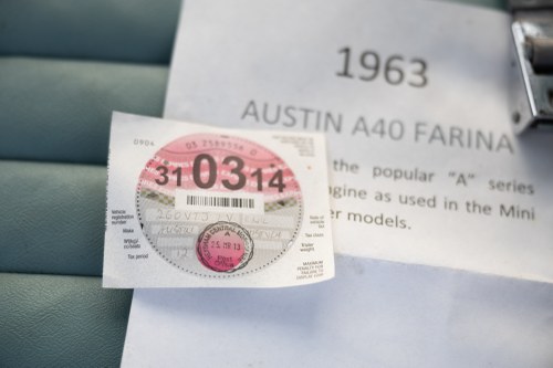 1963 Austin A40 Farina Te koop (foto 90 van 90)