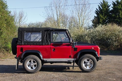 2008 Land Rover Defender 90 SWB Soft Top by Duckworth till salu (bild 30 av 148)