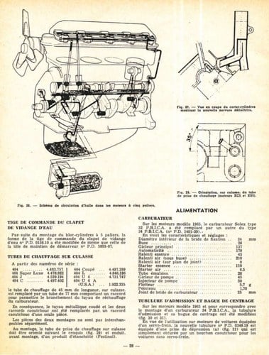 1967 Peugeot 404 In vendita (immagine 38 di 79)