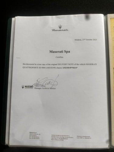 1980 Maserati Quattroporte 4.9 zum Verkauf (Bild 123 von 130)