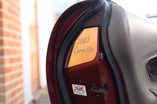 2003 Chevrolet Corvette (C5) 50th Anniversary Edition zum Verkauf (Bild 22 von 324)