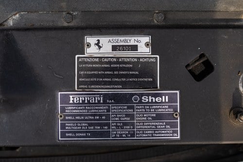 1997 Ferrari 456 GTA Te koop (foto 106 van 116)