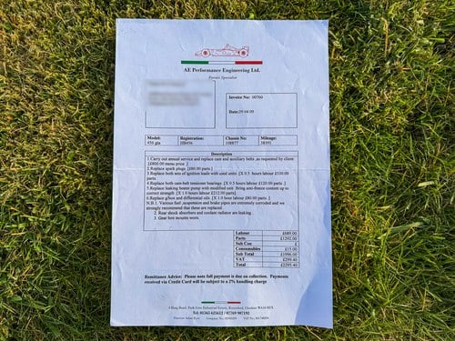 1997 Ferrari 456 GTA Te koop (foto 112 van 116)