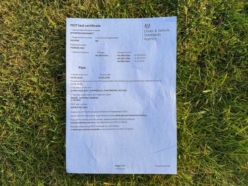 1997 Ferrari 456 GTA Te koop (foto 115 van 116)