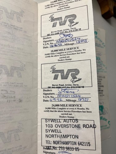 1991 TVR V8S Te koop (foto 48 van 55)