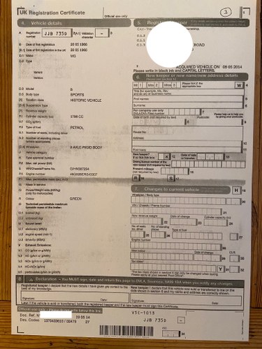 1966 MG MGB For Sale (picture 79 of 99)