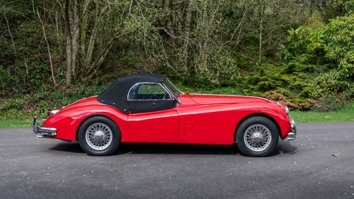 1955 Jaguar XK140 OTS à venda (imagem 14 de 257)