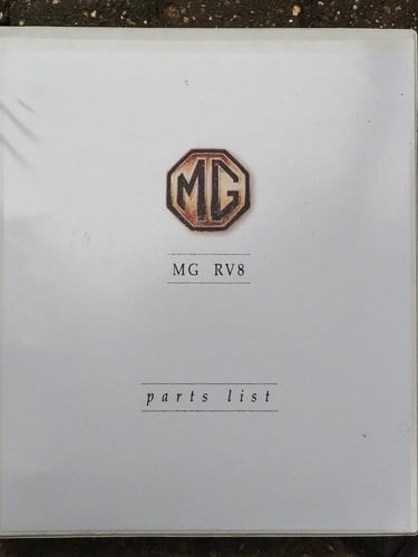 1994 MG RV8 Te koop (foto 118 van 119)