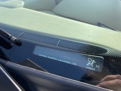 2003 Aston Martin V12 Vanquish For Sale (picture 107 of 151)