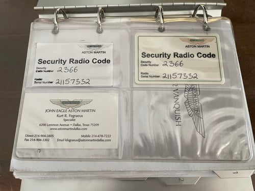 2003 Aston Martin V12 Vanquish For Sale (picture 145 of 151)