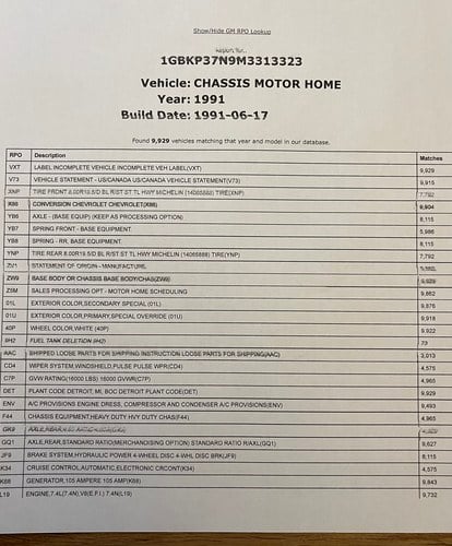 1991 Airstream Classic 300LE In vendita (immagine 210 di 221)