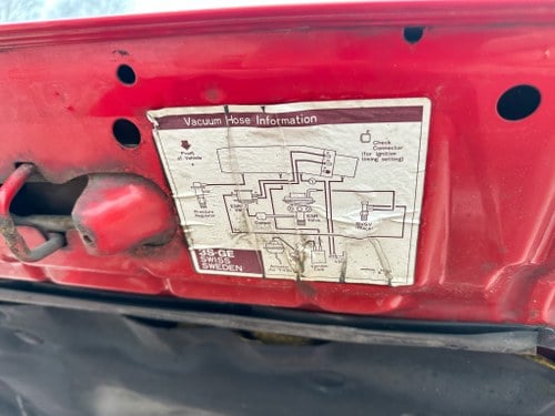 1987 Toyota Celica Liftback 2.0 In vendita (immagine 76 di 89)