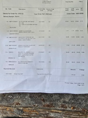 2002 Porsche 911 (996) Carrera 2 Te koop (foto 151 van 165)