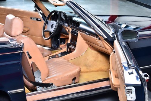 1983 Mercedes-Benz R107 380SL Convertible 3,8L V8 En venta (imagen 48 de 109)