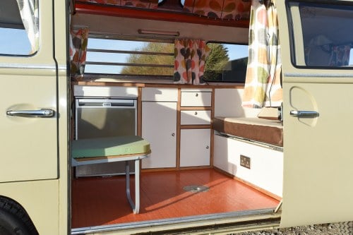 1969 Volkswagen Type 2 T1 Microbus Motor Caravan till salu (bild 91 av 188)