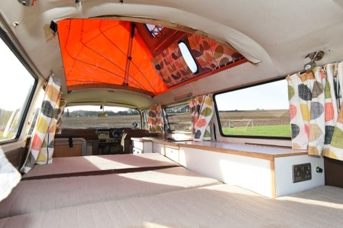 1969 Volkswagen Type 2 T1 Microbus Motor Caravan till salu (bild 86 av 188)