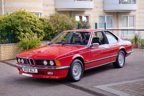 1986 BMW E24 635CSI Automatic For Sale (picture 2 of 196)