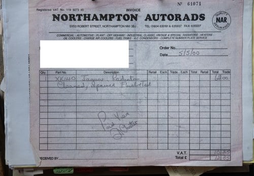 1956 Jaguar XK140 SE FHC RHD MOD Te koop (foto 149 van 172)