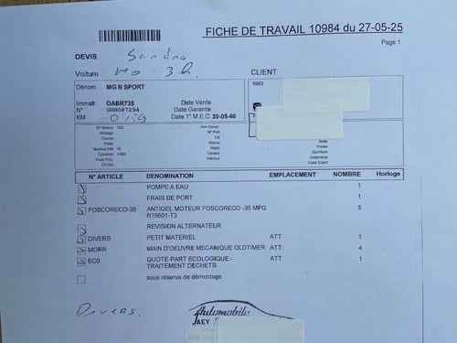1966 MG MGB For Sale (picture 98 of 99)