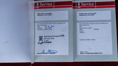 1989 Rolls-Royce Silver Spirit 2 - 63k miles from new till salu (bild 233 av 250)
