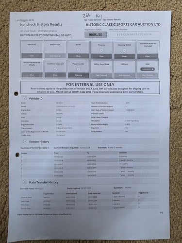 2004 Bentley Continental GT till salu (bild 64 av 78)