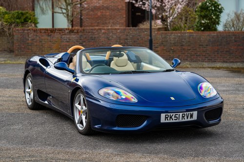2001 Ferrari 360 Spider - Manual - 20k Miles till salu (bild 1 av 131)