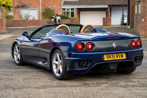 2001 Ferrari 360 Spider - Manual - 20k Miles till salu (bild 3 av 131)