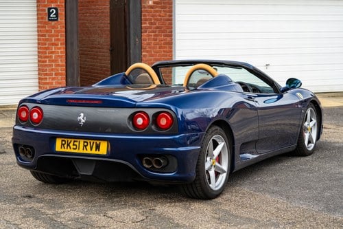 2001 Ferrari 360 Spider - Manual - 20k Miles till salu (bild 4 av 131)
