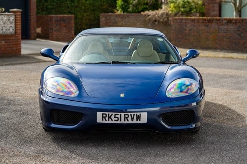 2001 Ferrari 360 Spider - Manual - 20k Miles till salu (bild 5 av 131)