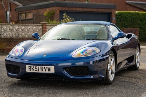 2001 Ferrari 360 Spider - Manual - 20k Miles till salu (bild 7 av 131)