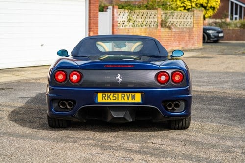 2001 Ferrari 360 Spider - Manual - 20k Miles till salu (bild 9 av 131)