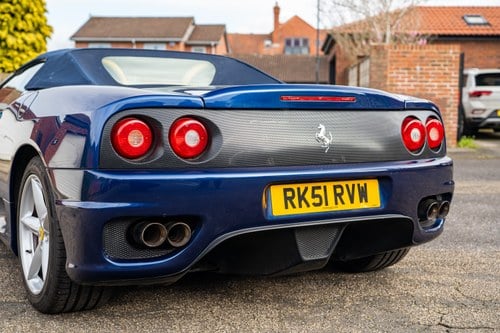 2001 Ferrari 360 Spider - Manual - 20k Miles till salu (bild 90 av 131)