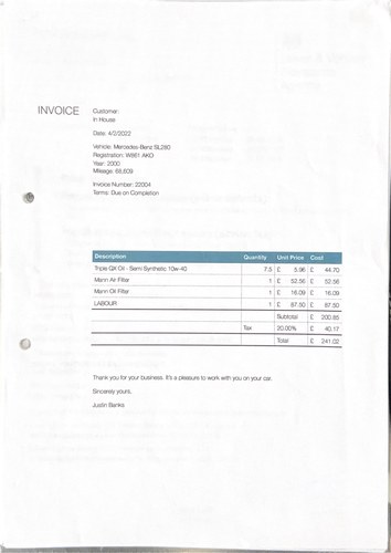 2000 Mercedes-Benz SL280 (R129) zum Verkauf (Bild 128 von 146)