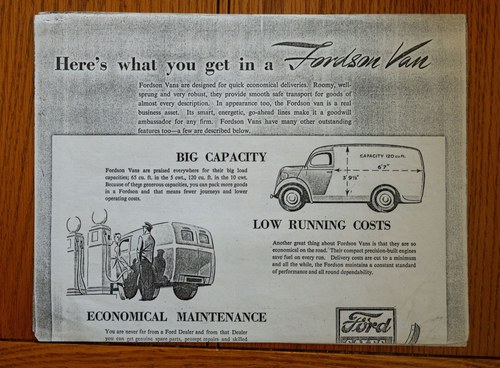 1950 Ford E83W Thames Van For Sale (picture 151 of 161)