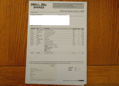 1950 Ford E83W Thames Van For Sale (picture 159 of 161)