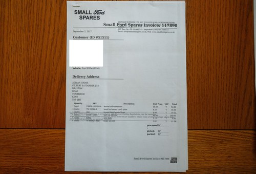 1950 Ford E83W Thames Van For Sale (picture 160 of 161)