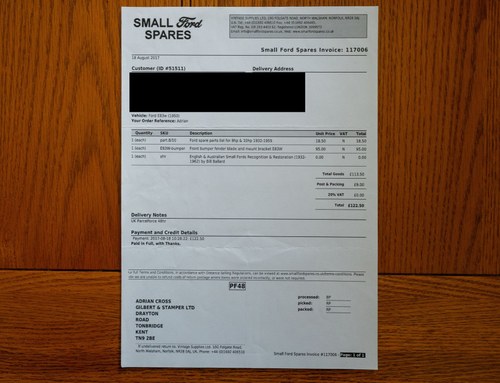 1950 Ford E83W Thames Van For Sale (picture 161 of 161)