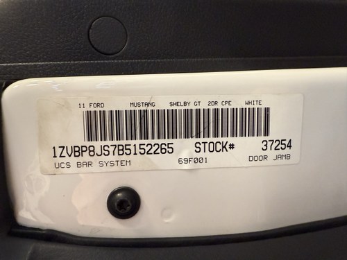 2012 Ford Shelby GT500 In vendita (immagine 150 di 182)