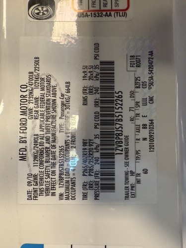 2012 Ford Shelby GT500 In vendita (immagine 154 di 182)