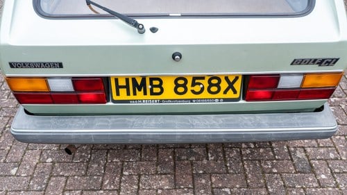1981 Volkswagen Golf CL Mk1 till salu (bild 142 av 243)
