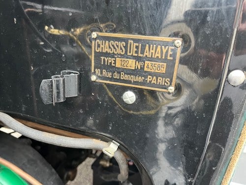1934 Delahaye 122A For Sale (picture 28 of 34)