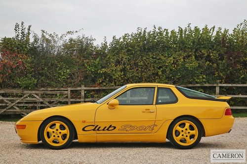1994 Porsche 968 Club Sport Te koop