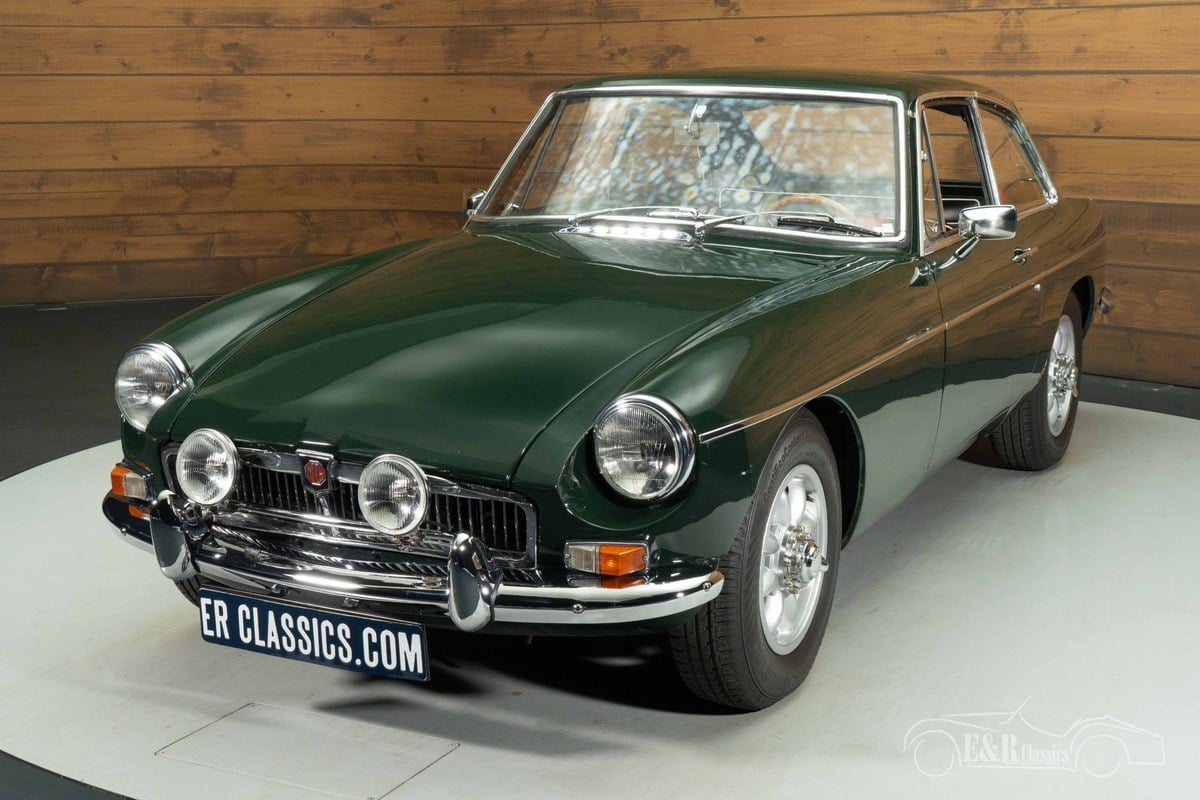 1966 MG MGB Groen Handgeschakeld, 4 versnellingen Rechts in Nederland ...