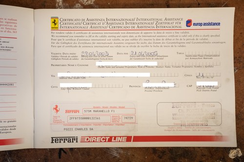 2003 Ferrari 575M Maranello For Sale (picture 130 of 145)