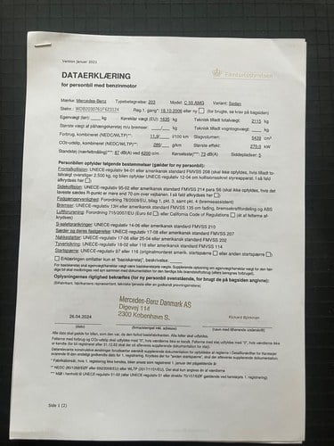 2004 Mercedes-Benz C55 AMG W203 till salu (bild 51 av 60)